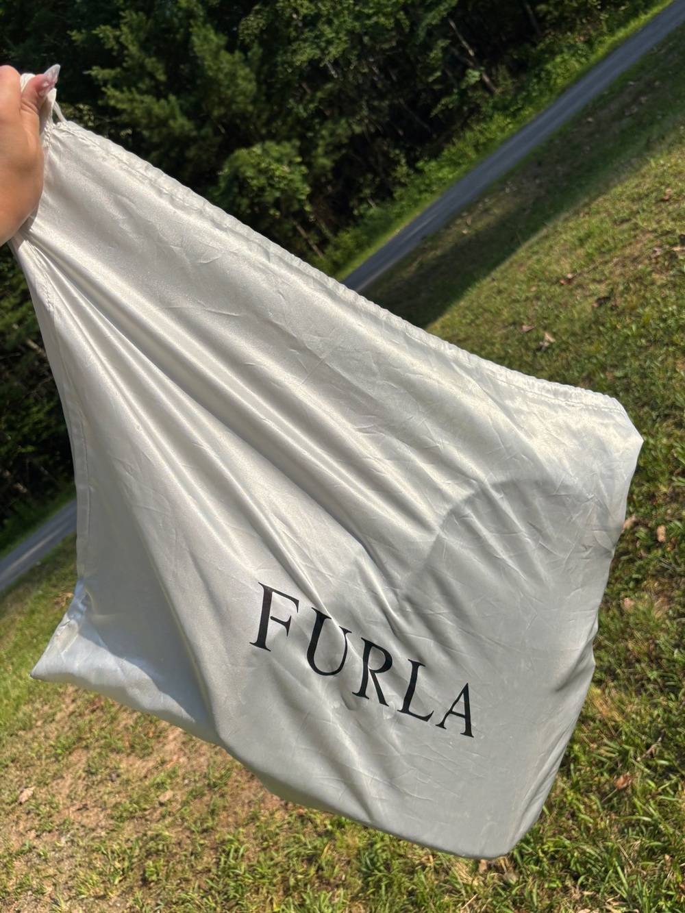 Furla Croc-Embossed Shoulder Bag - Picture 5 of 17